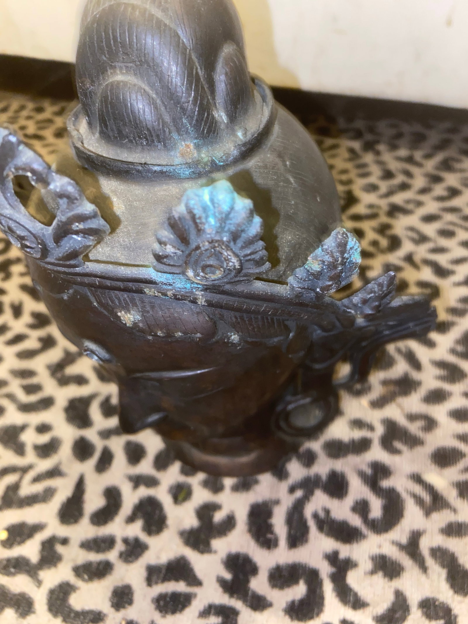 Early 20th Century Tibetan/Nepalese Bronze Bodhisattva Head - Hollow Cast - 5