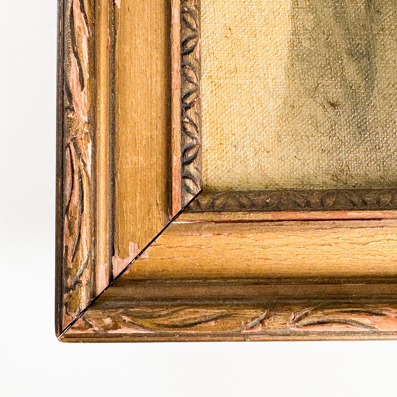 Antique 1800's Oil Portrait Painting, 19th Century Male Portrait - 6