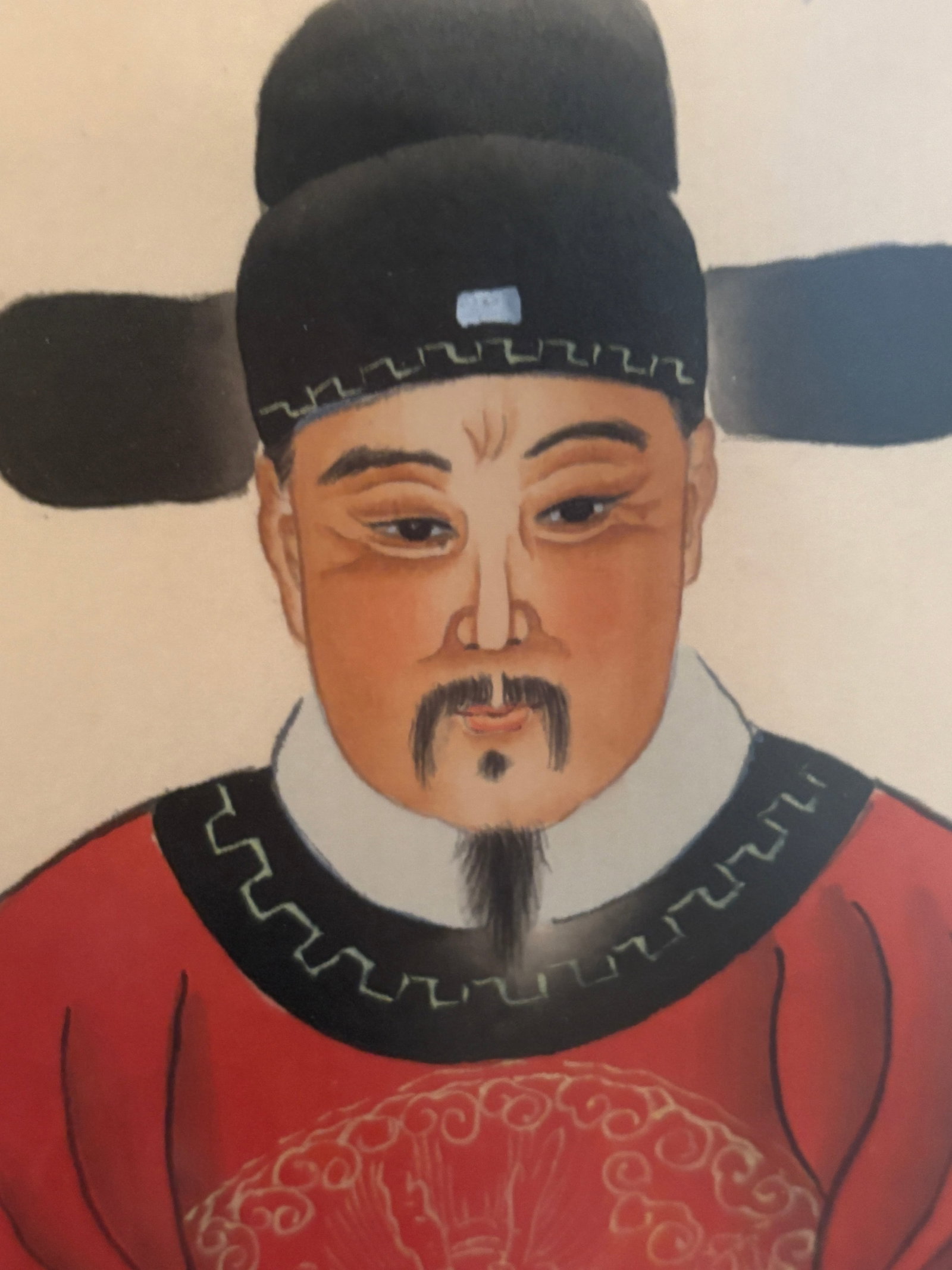 Mid 20th Century Large Hand-Painted Chinese Ancestor Portraits - 5