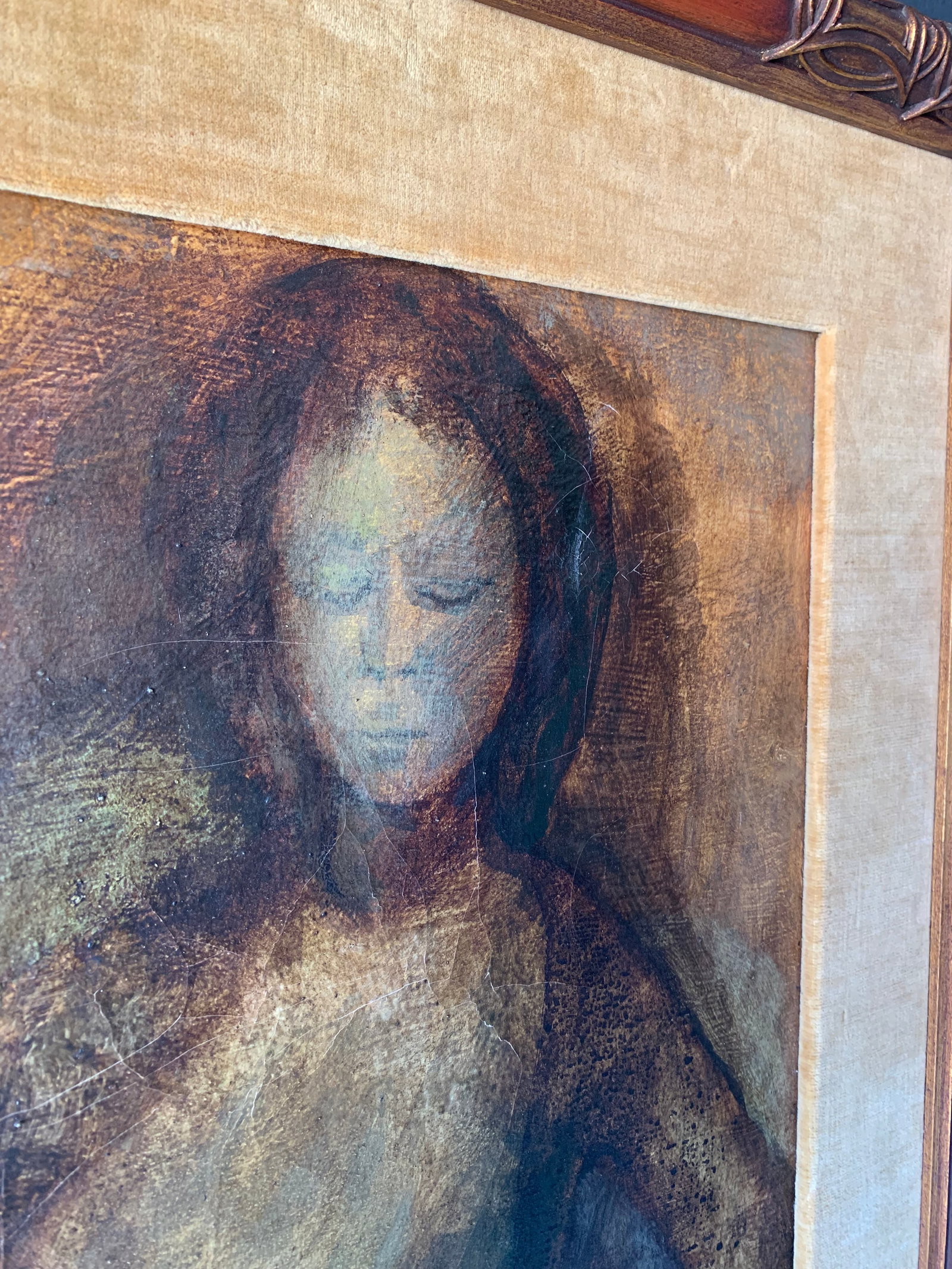 Guglielmo Borghese Oil on Canvas Painting - 4