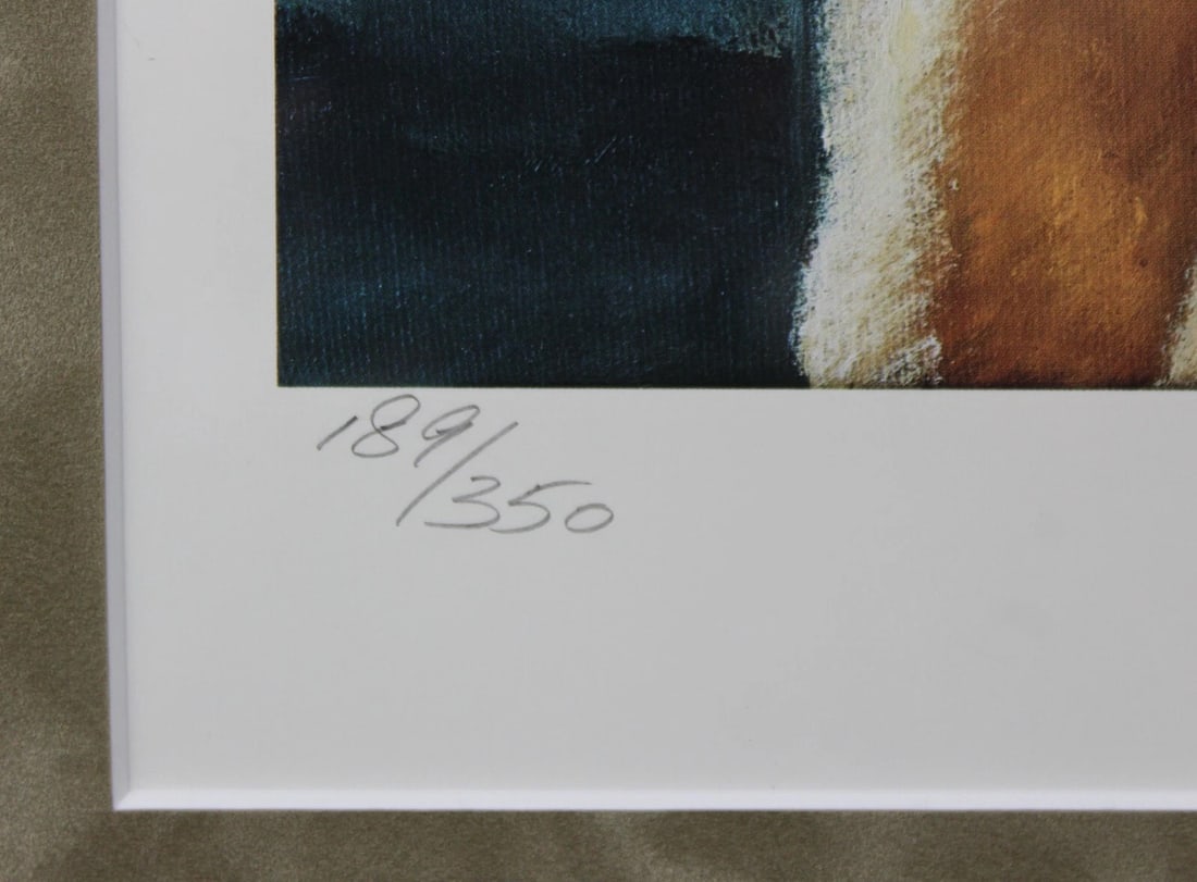 1990s Wai Ming "Sea Sounds" Signed & Numbered Lithograph Print W Coa - 4