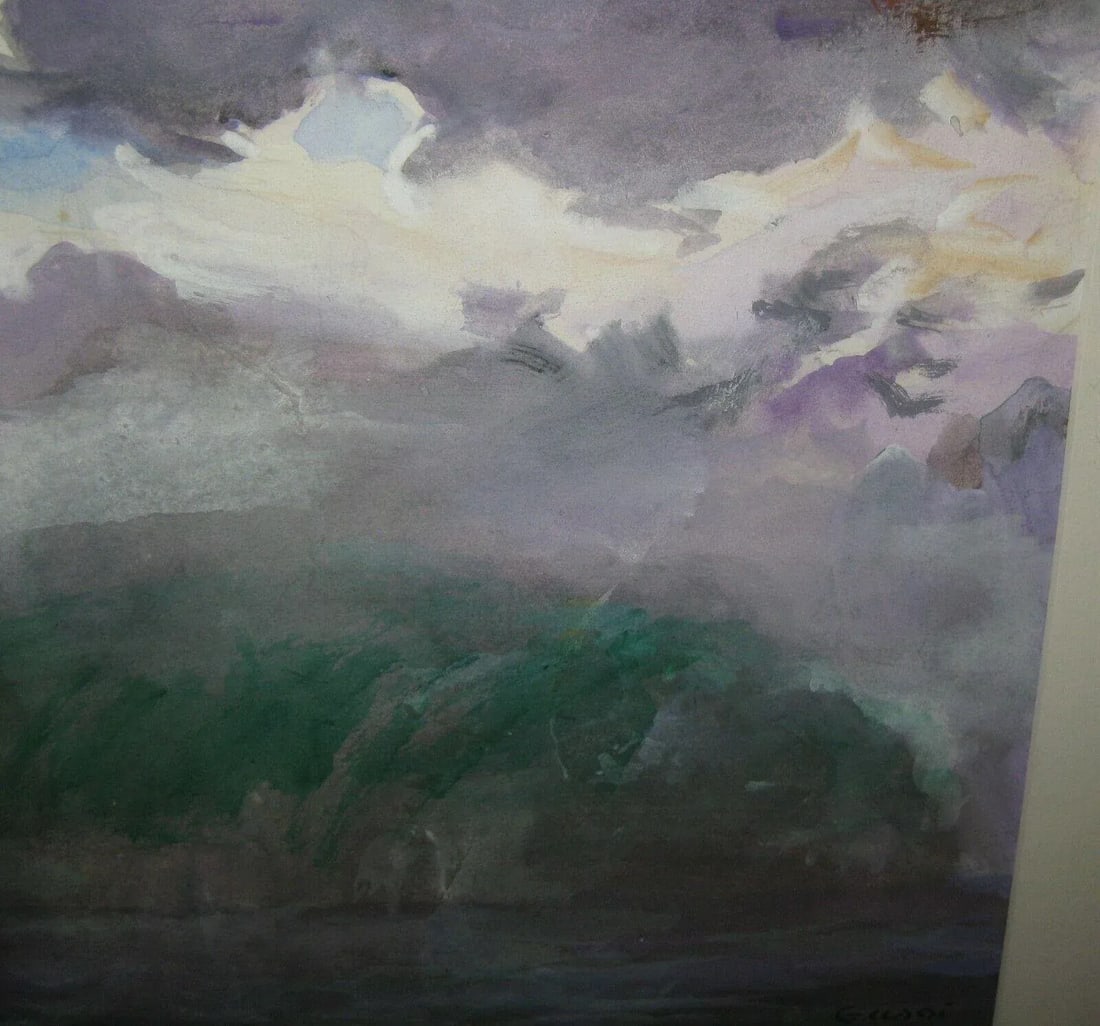 Isle of the Dead Abstract Painting by Bob Gasoi - 10