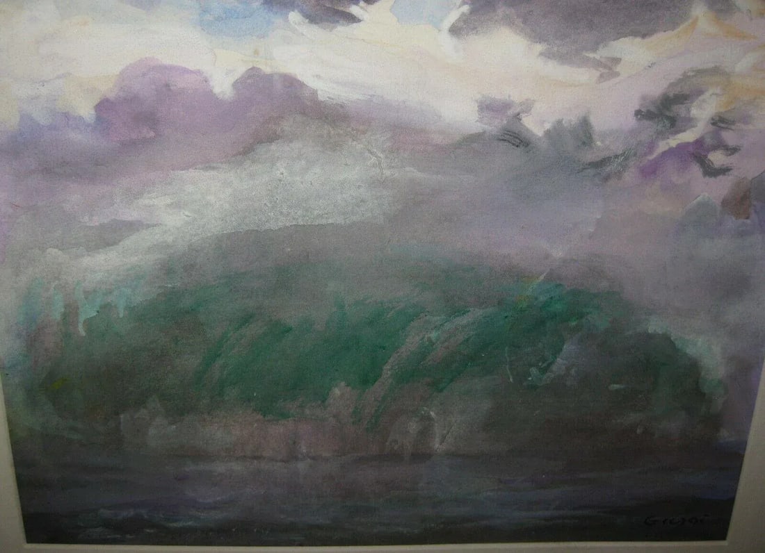 Isle of the Dead Abstract Painting by Bob Gasoi - 11