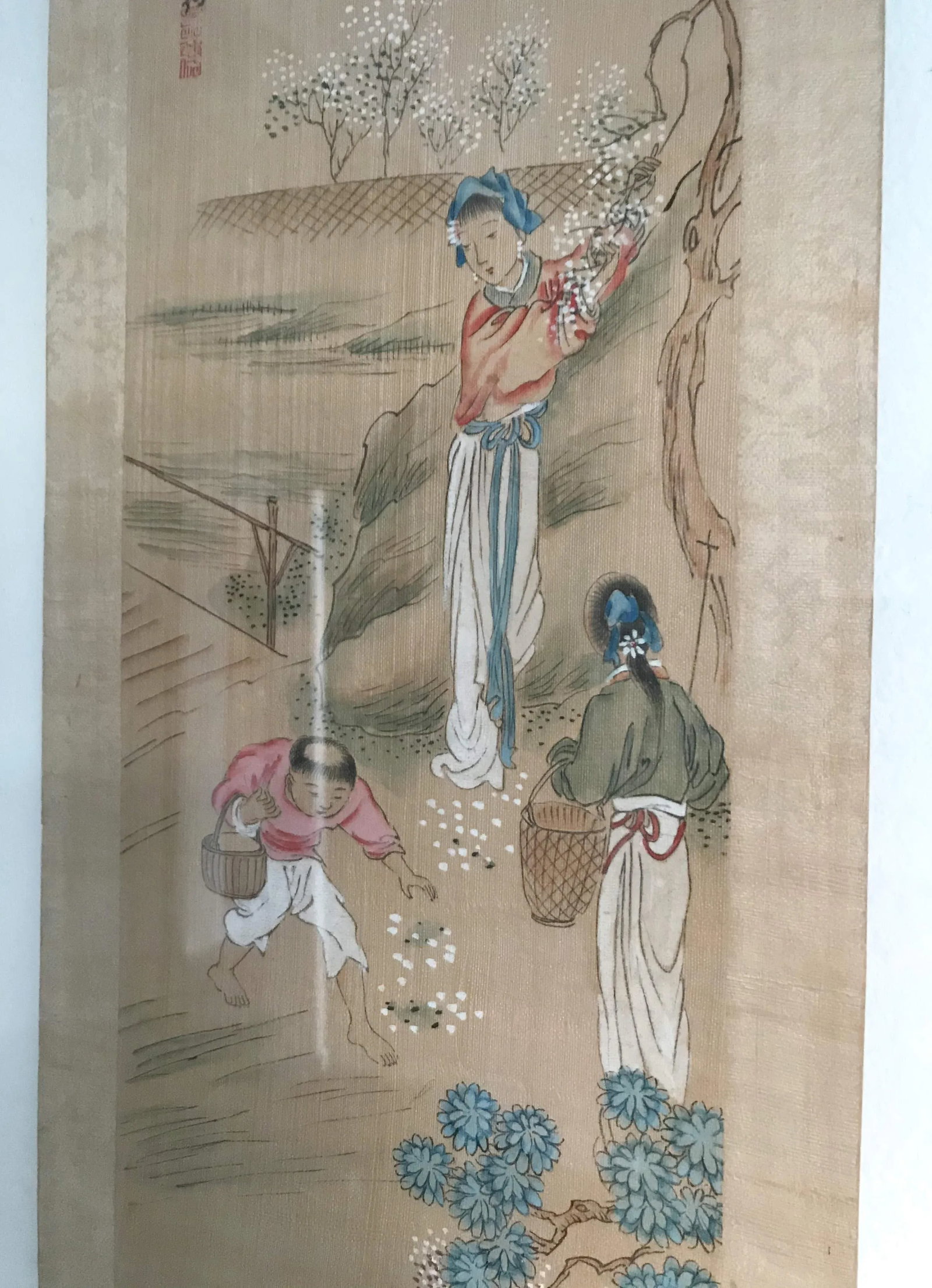 Early 20th Century Chinese Watercolor Painting, Framed - 6