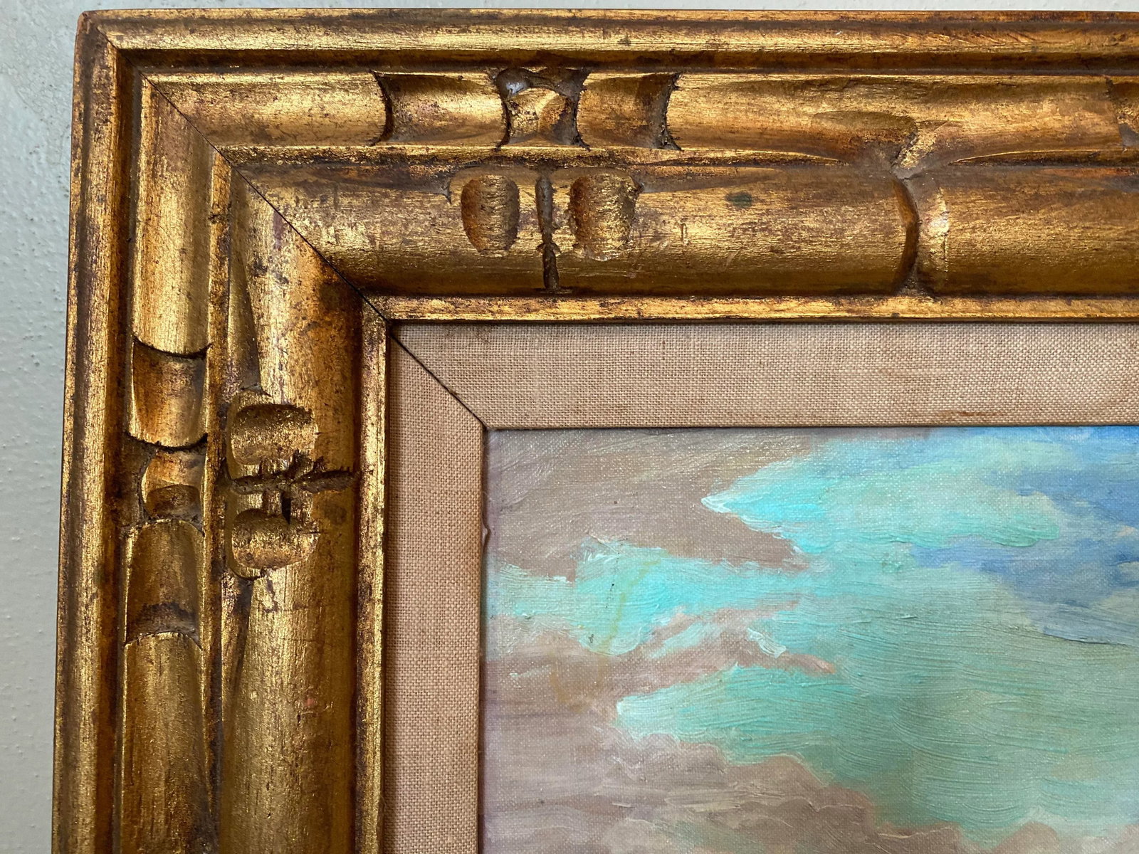 Mid 20th Century California Landscape Oil Painting by Edith Helen Boyd Nihart, Framed - 7