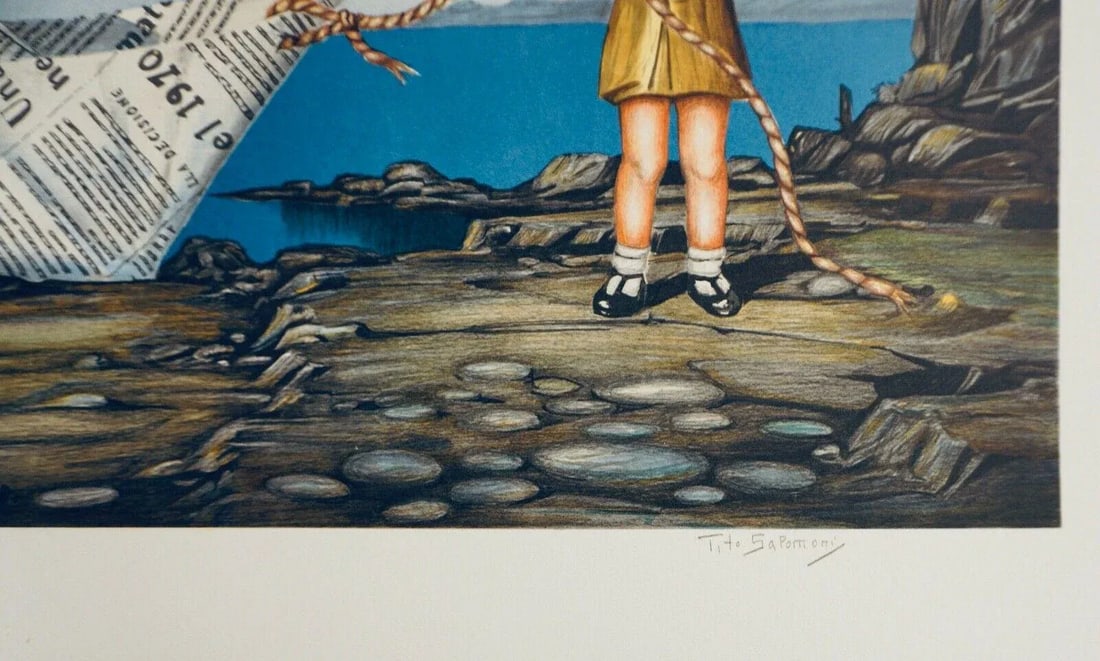 1970s Tito Salomoni Toy Boat Poster - 3