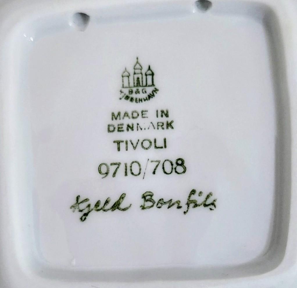 Vintage Bing & Grondahl Danish Landmark Mini Wall Plates Framed Art by Kjeld Bonfils - 9