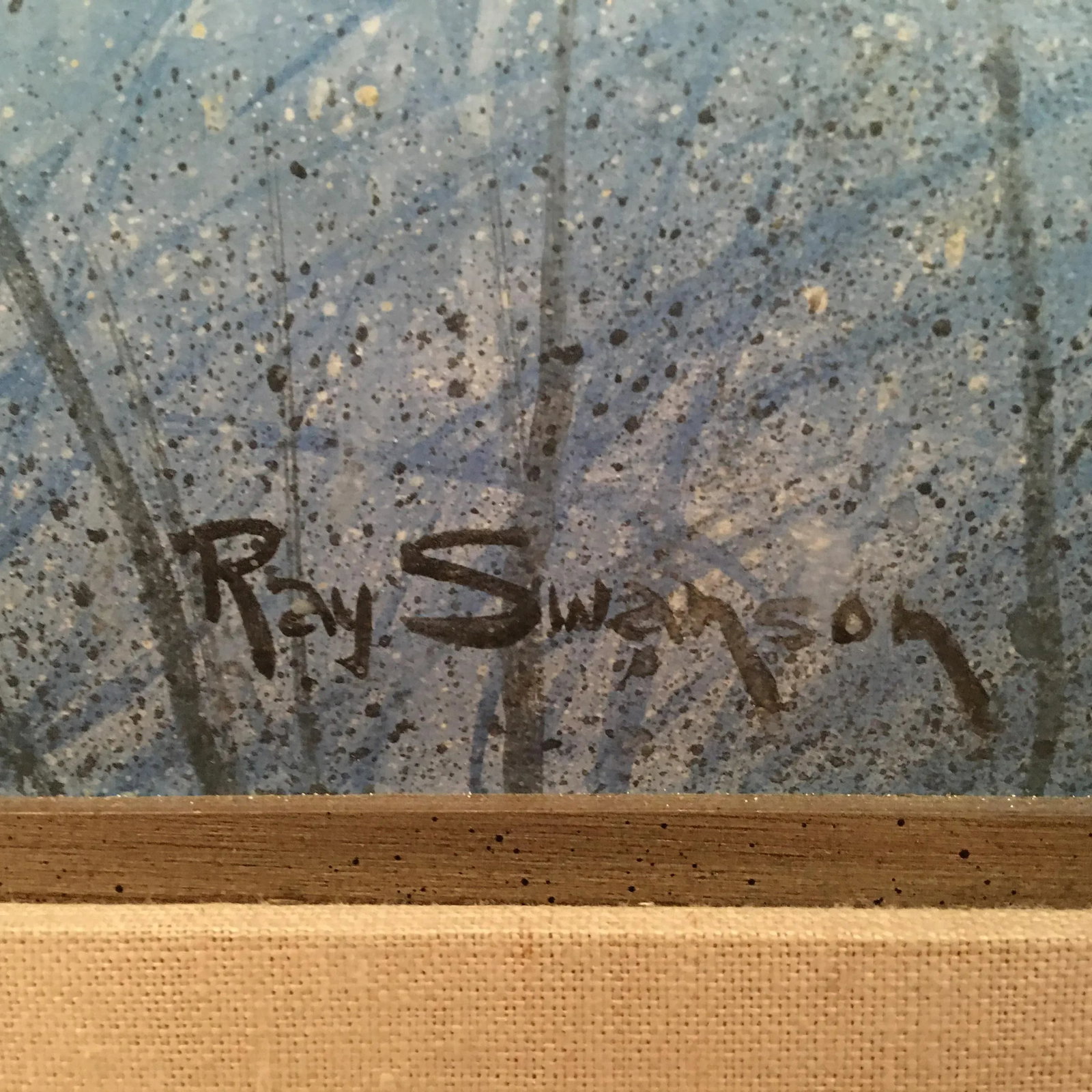 1960s Rustic Still Life Painting by Ray Swanson, Framed - 2