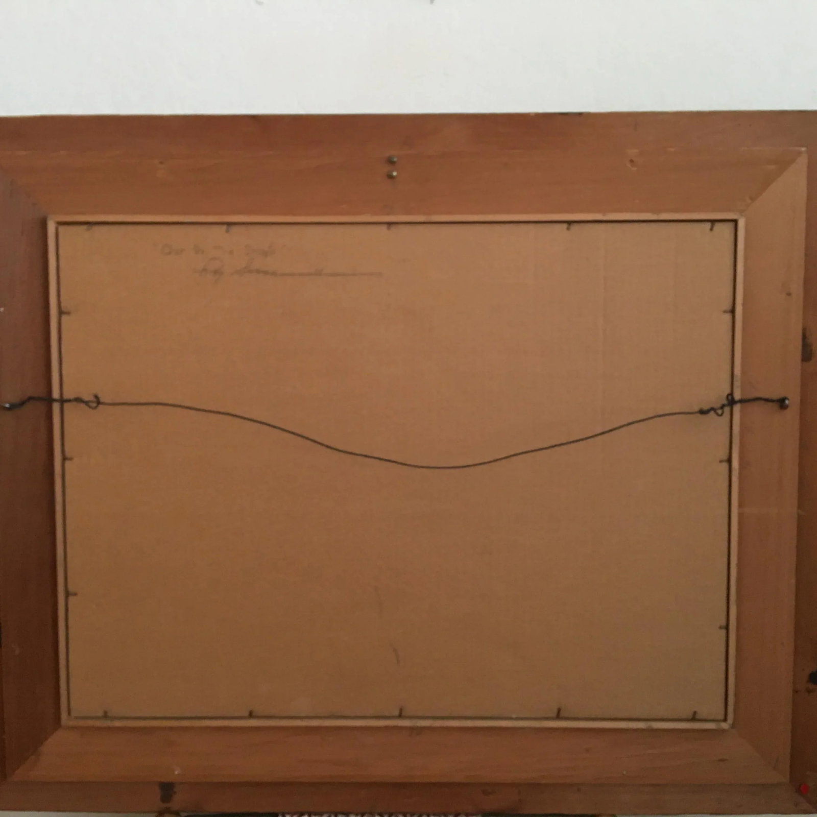 1960s Rustic Still Life Painting by Ray Swanson, Framed - 6
