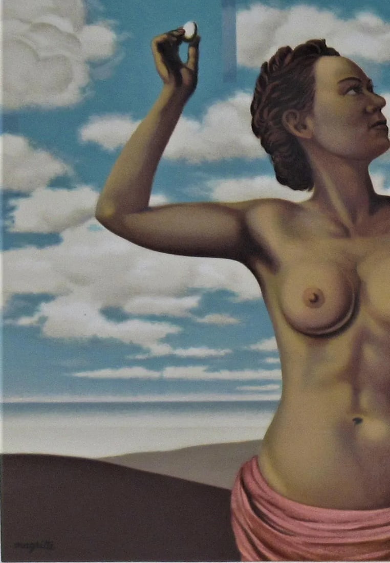 (after) Rene Magritte, Une Jeune Femme Presente Avec Grace, from Les Enfants Trouves - 5