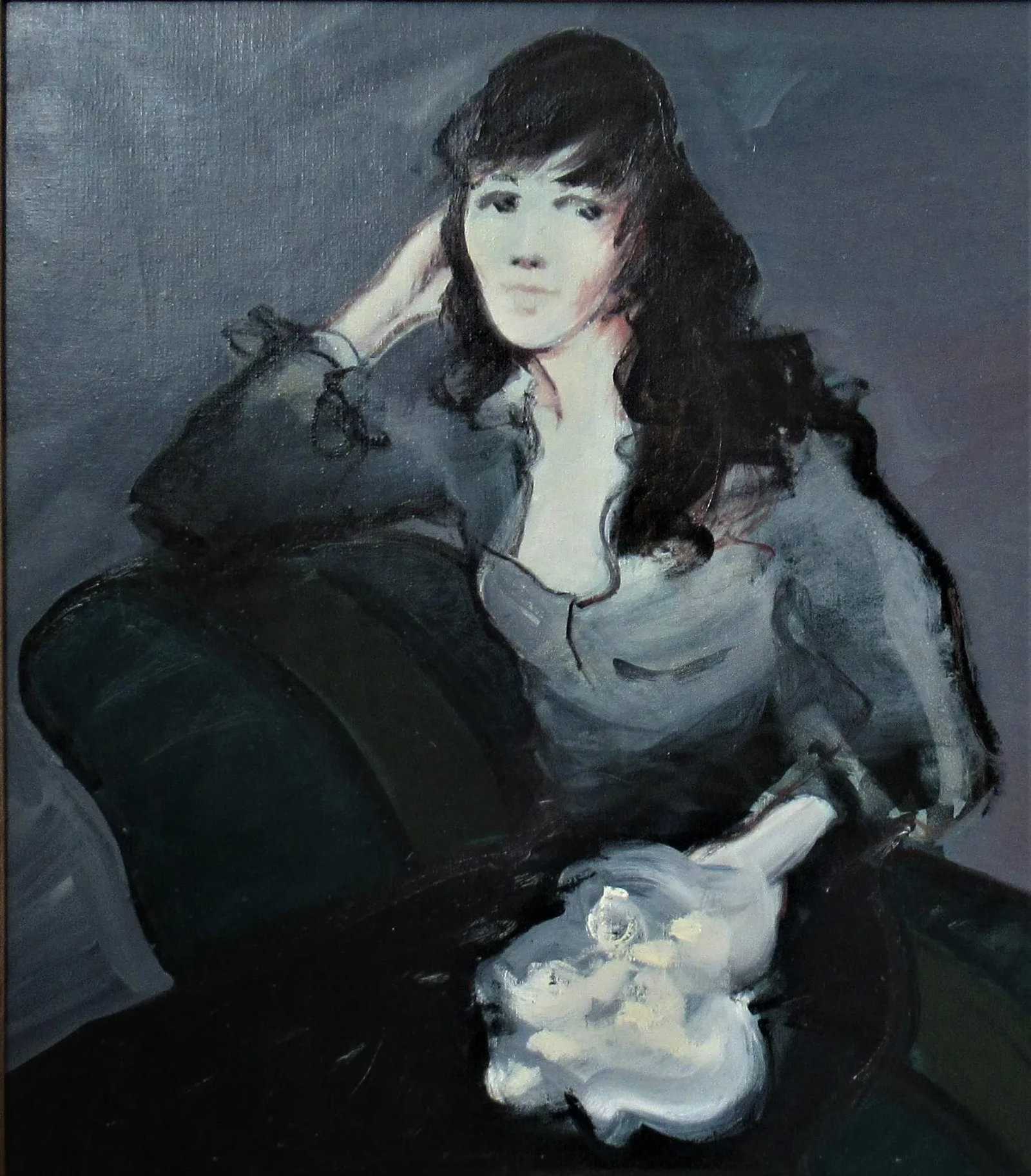 Juan Garces Espinosa, Woman with Bouquet, Circa 1985 - 3