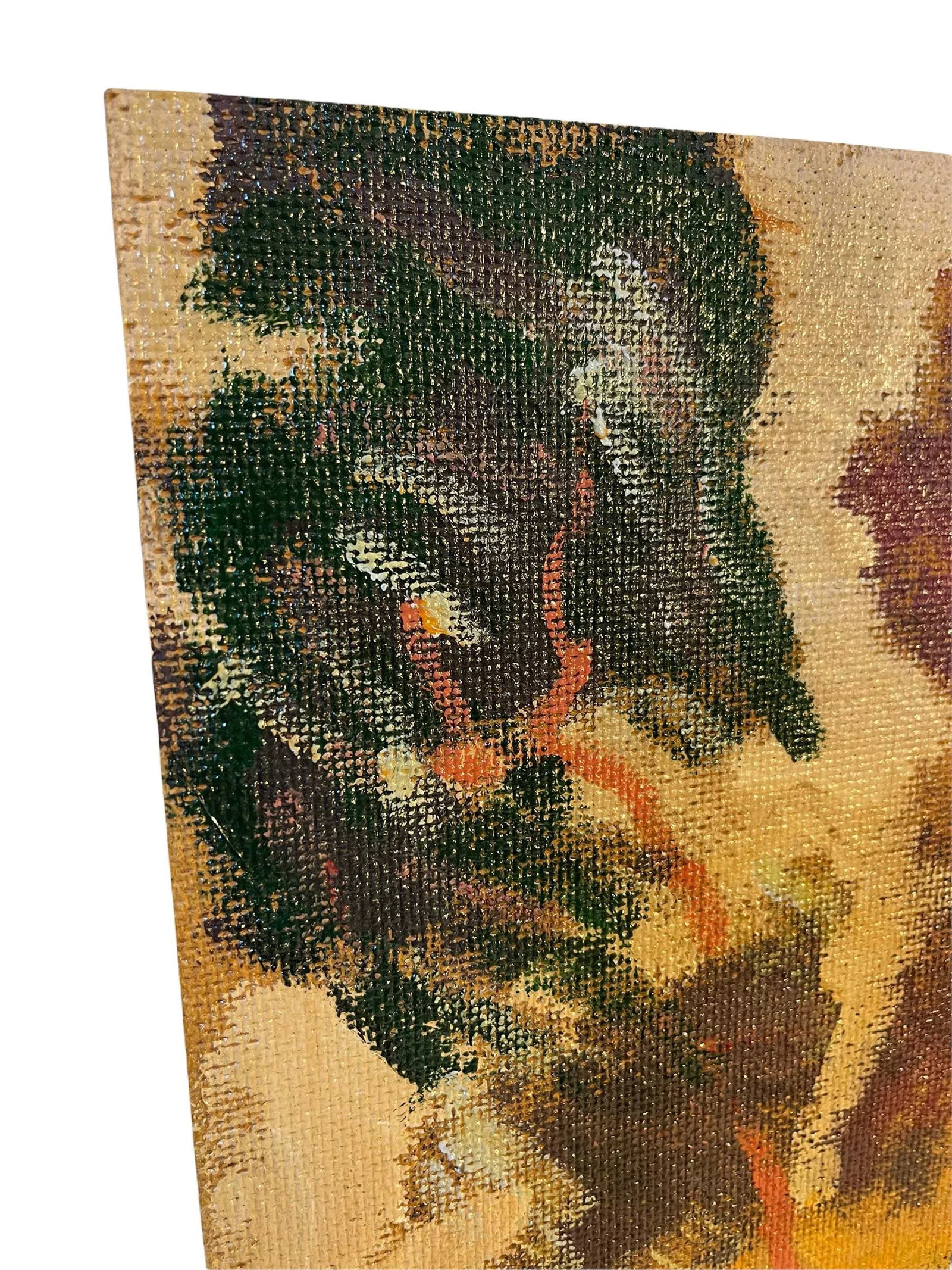 Mid 20th Century Monterey California Landscape Expressionist Oil on Board, Framed & Signed - 5