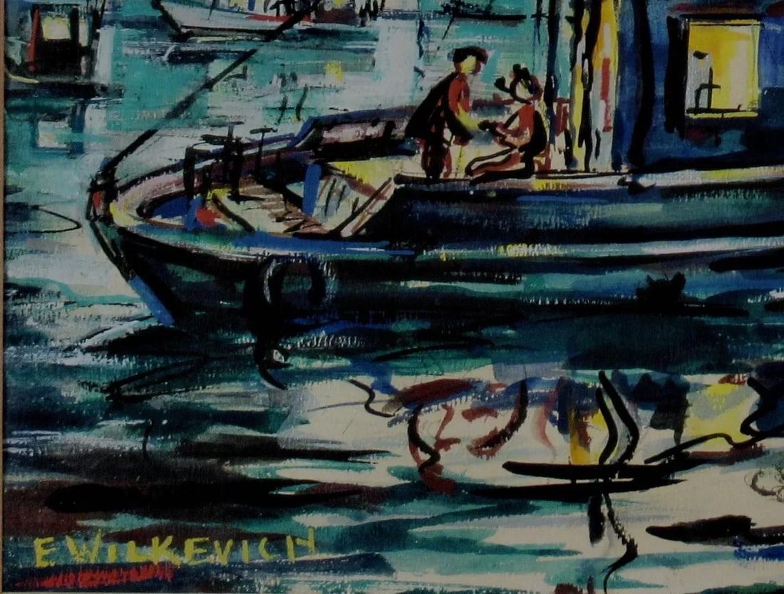 Eleanor Wilkevich, Fishing Boat - 4