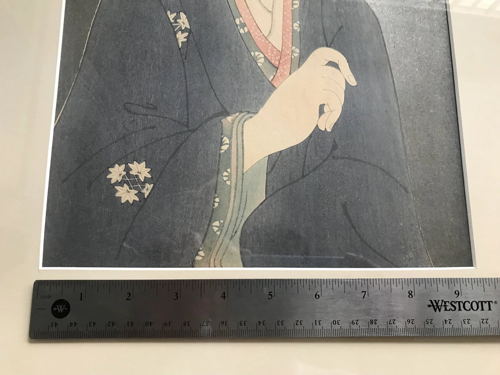 Mid 20th Century "The Actor Ichikawa Monnosuke II as Date No Yosaku" Japanese Shin-Hanga Woodblock P - 8