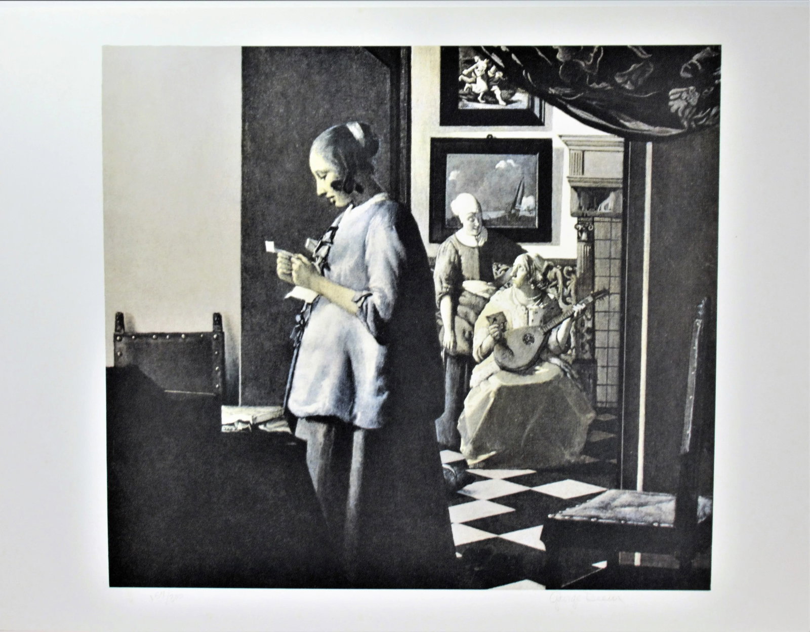 George Deem, A Letter from Picasso, 1974 - 8