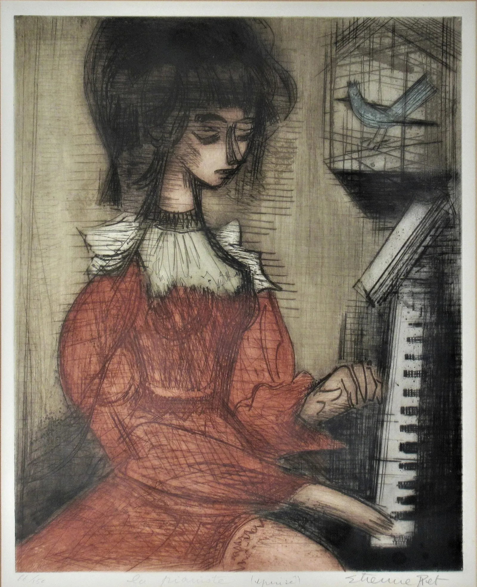 Etienne Ret, La Pianiste (epuise) - 2