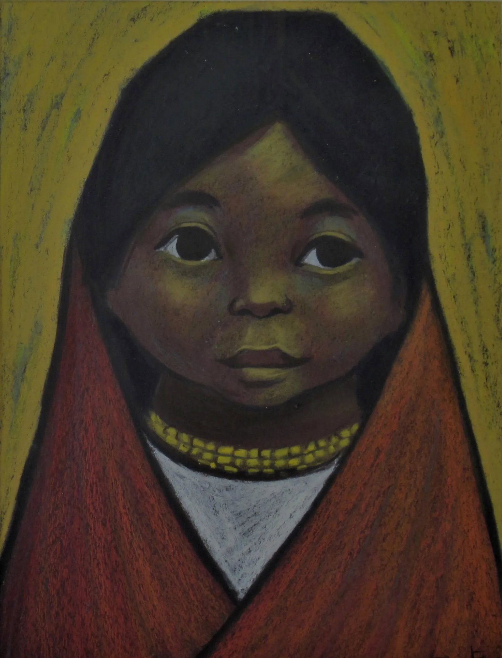 Arturo Nieto, Otavalo Girl, Circa 1960 - 2