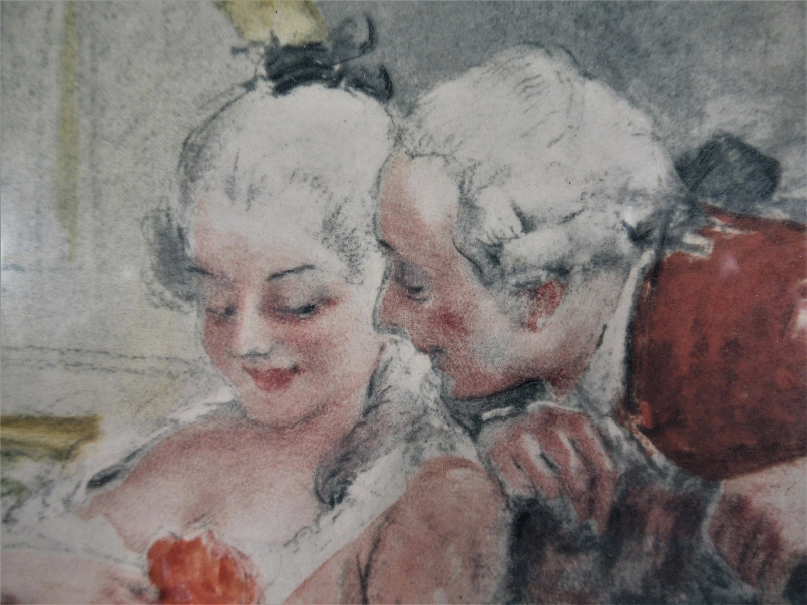 Antoine Calbet, Scene Galante au XVIII eme Siecle #1 - 4