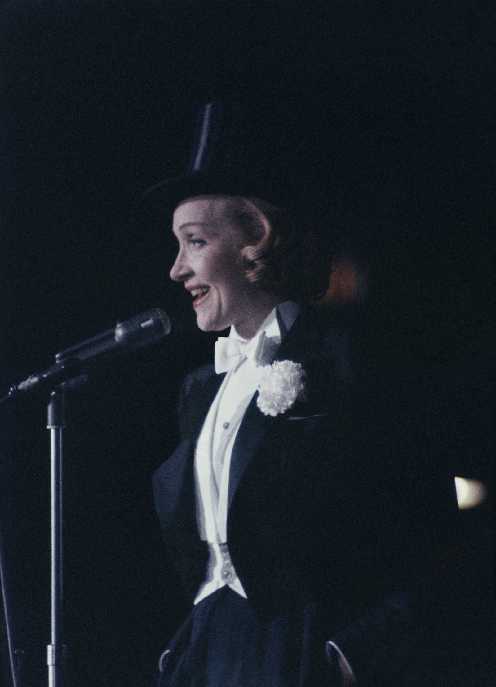Top-Hatted Chanteuse Slim Aarons Getty Images C-Print, Framed 16x20 - 2