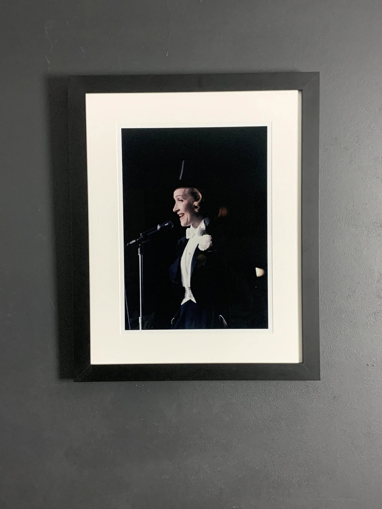 Top-Hatted Chanteuse Slim Aarons Getty Images C-Print, Framed 16x20 - 7