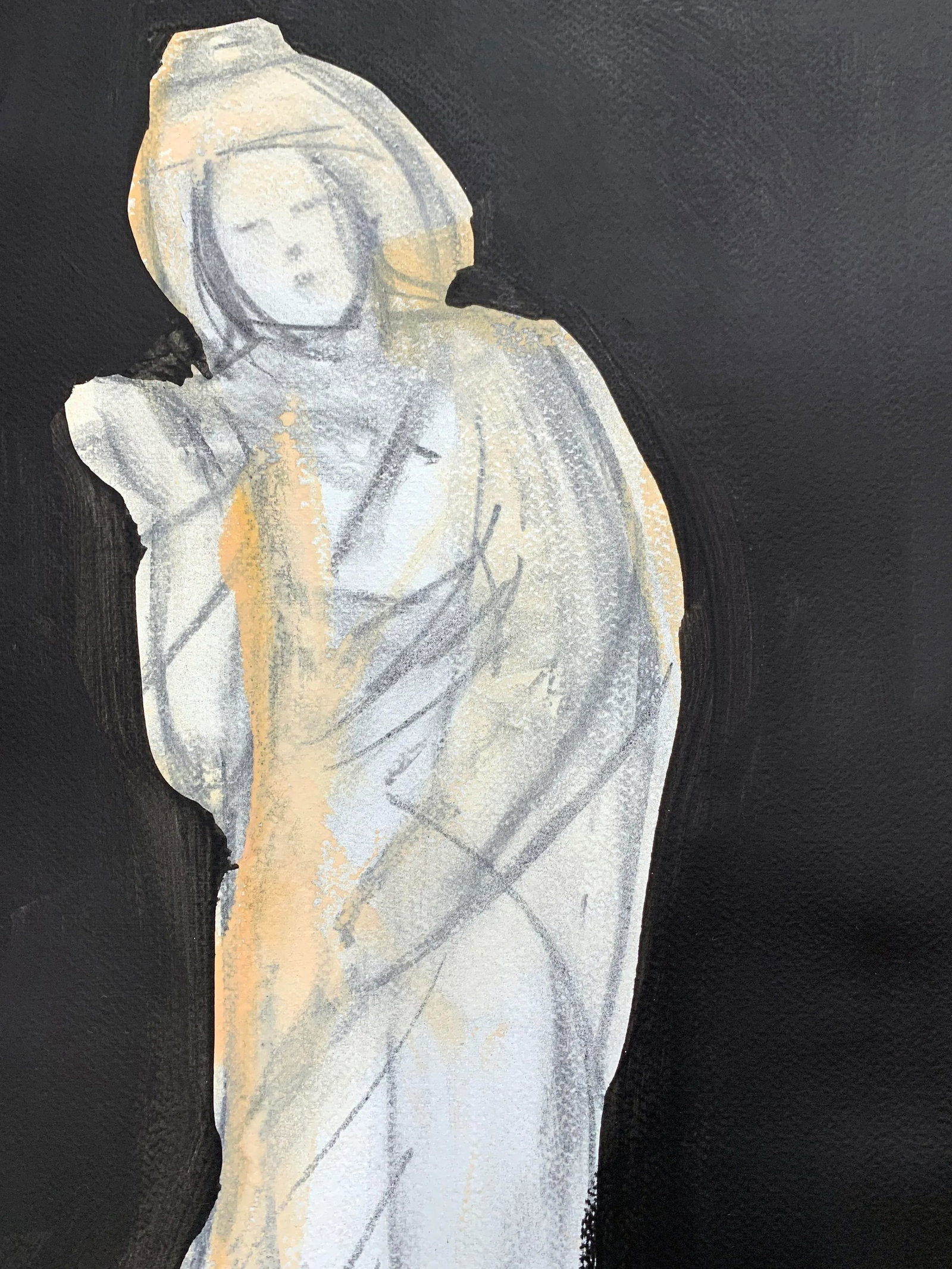 Tang Woman, Portrait, Contemporary Works on Paper - 3