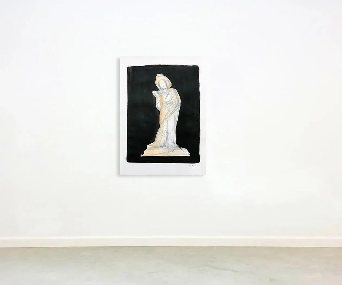 Tang Woman, Portrait, Contemporary Works on Paper - 5