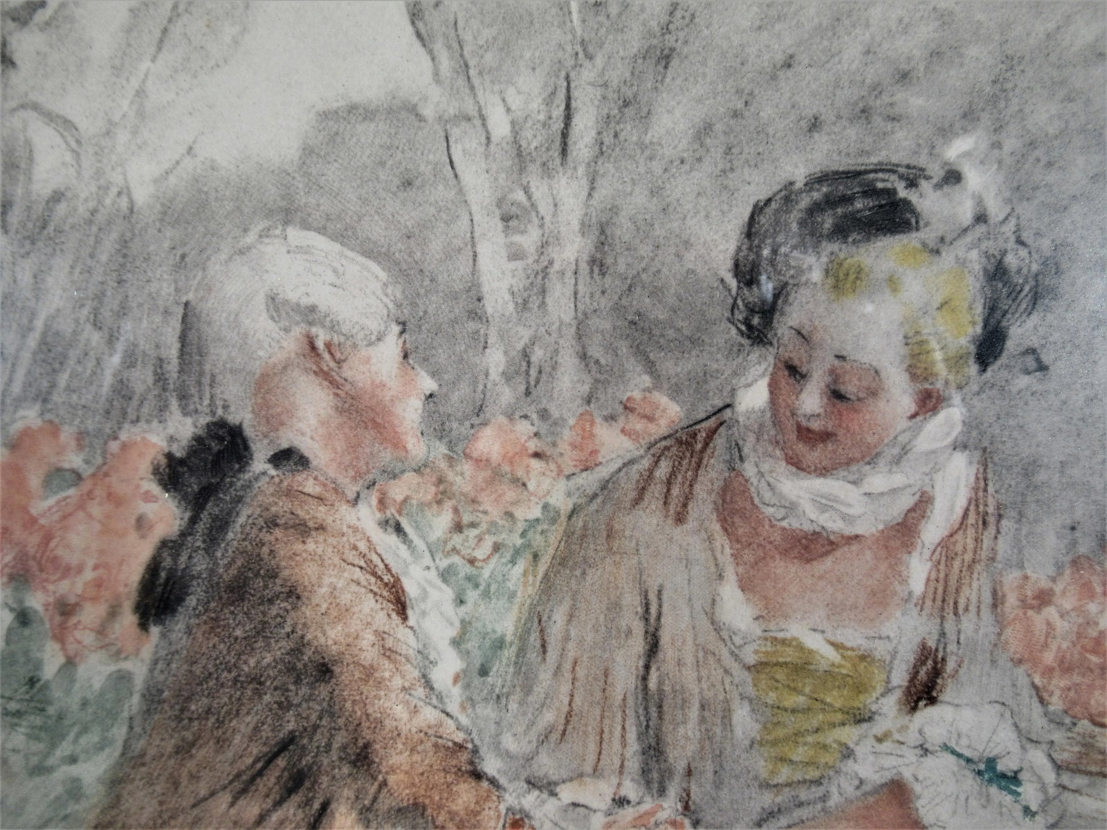 Antoine Calbet, Scene Galante au XVIII eme Siecle #2 - 4