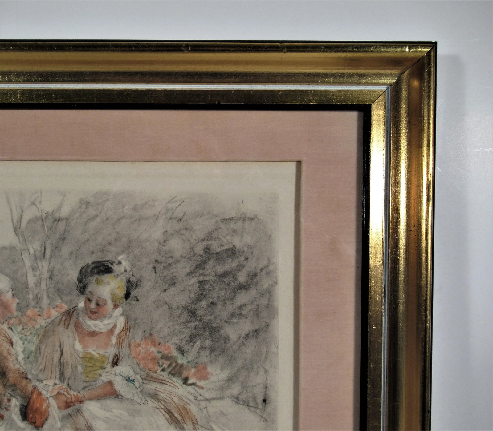 Antoine Calbet, Scene Galante au XVIII eme Siecle #2 - 6