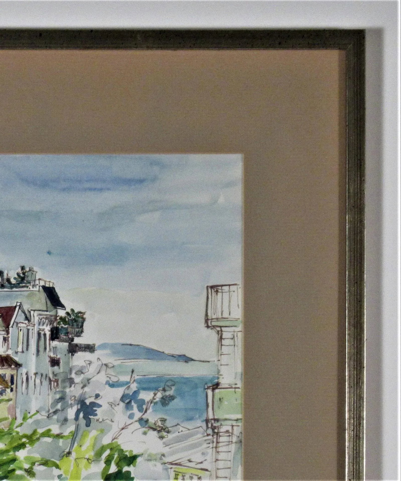 Hilda Kider, View of Angel Island from Tiburon, California II - 5