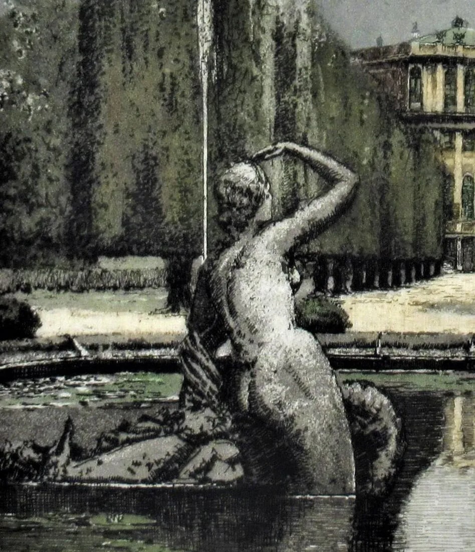 Josef Eidenberger, Vienna, Schoenbrunn Castle, Circa 1960 - 3