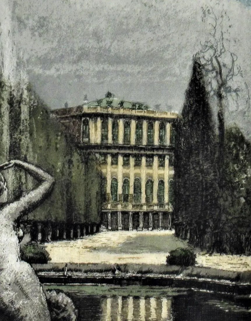 Josef Eidenberger, Vienna, Schoenbrunn Castle, Circa 1960 - 4