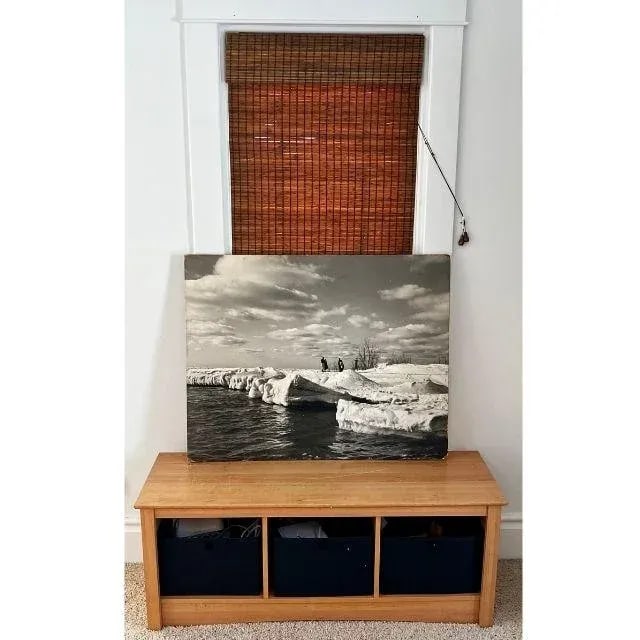 1950s Lake Michigan Large Black and White Mounted Photograph - 4