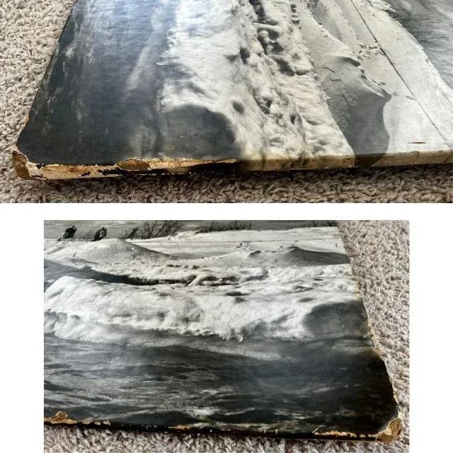 1950s Lake Michigan Large Black and White Mounted Photograph - 7