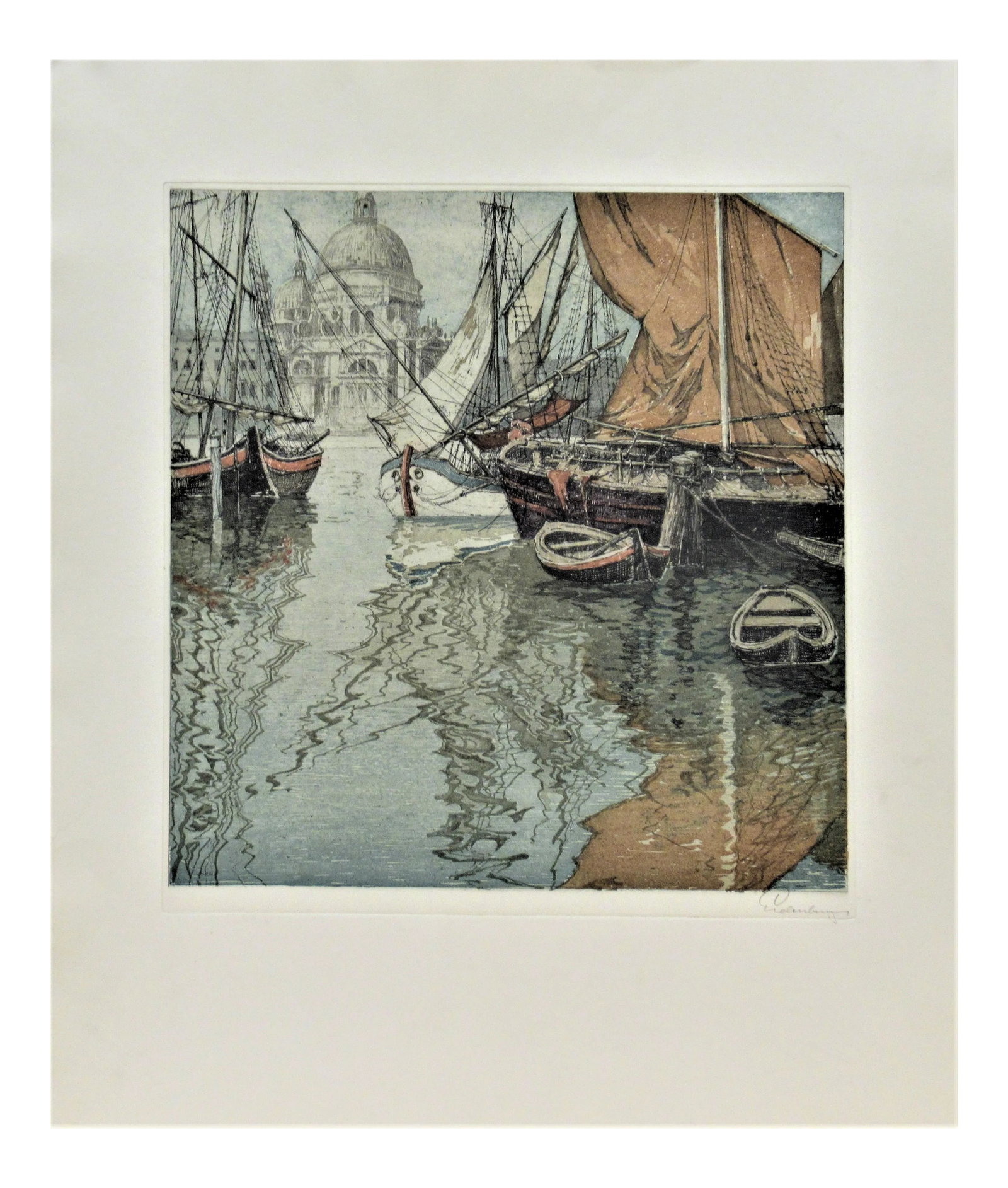 Josef Eidenberger, Venice Sailboats, Italy, Circa 1975 (1 of 6)