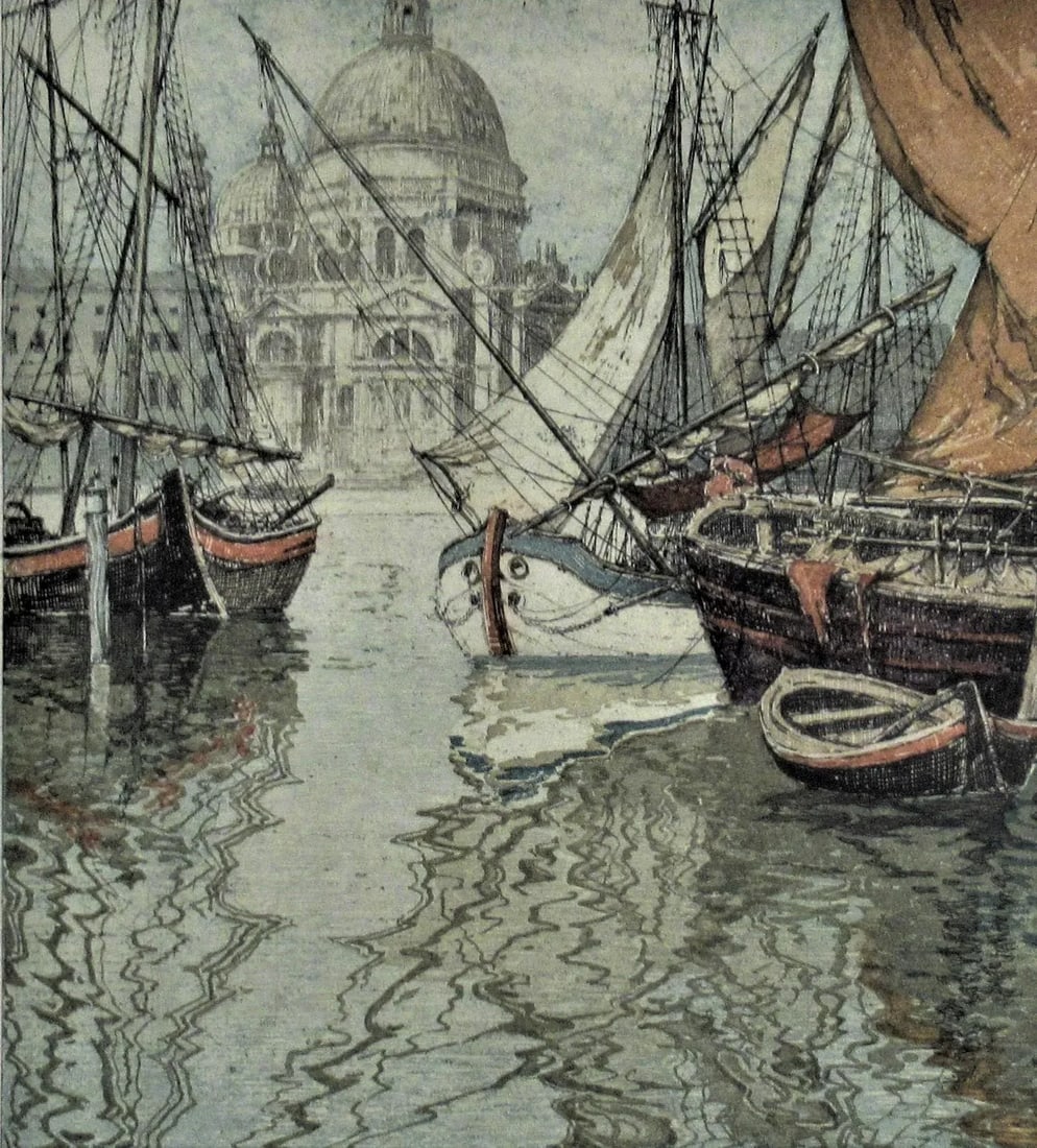 Josef Eidenberger, Venice Sailboats, Italy, Circa 1975 - 3