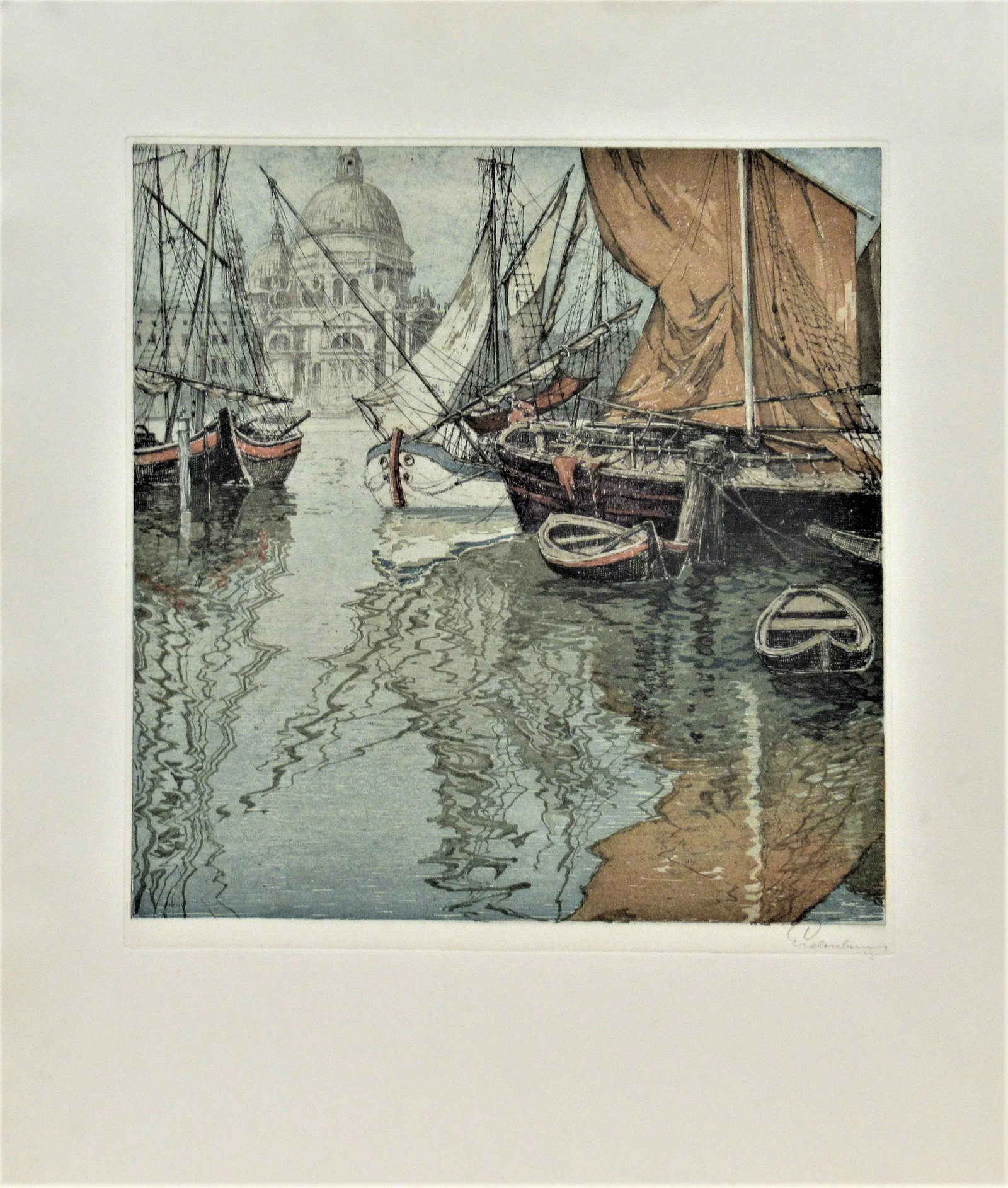 Josef Eidenberger, Venice Sailboats, Italy, Circa 1975 - 6