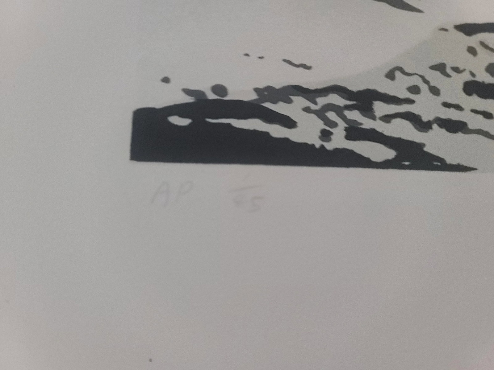 1980 Jon D'Orazio, Sky Over Mountain, Lithograph, Signed and Numbered Artist Proof #1 - 4