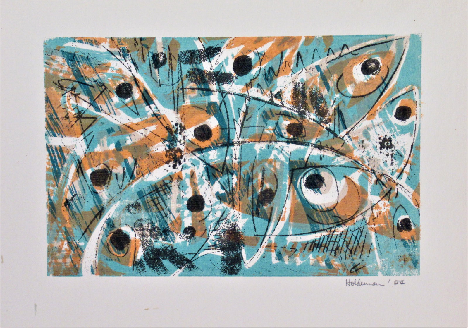 Robert Holdeman, Fish #2, 1954 (1 of 6)