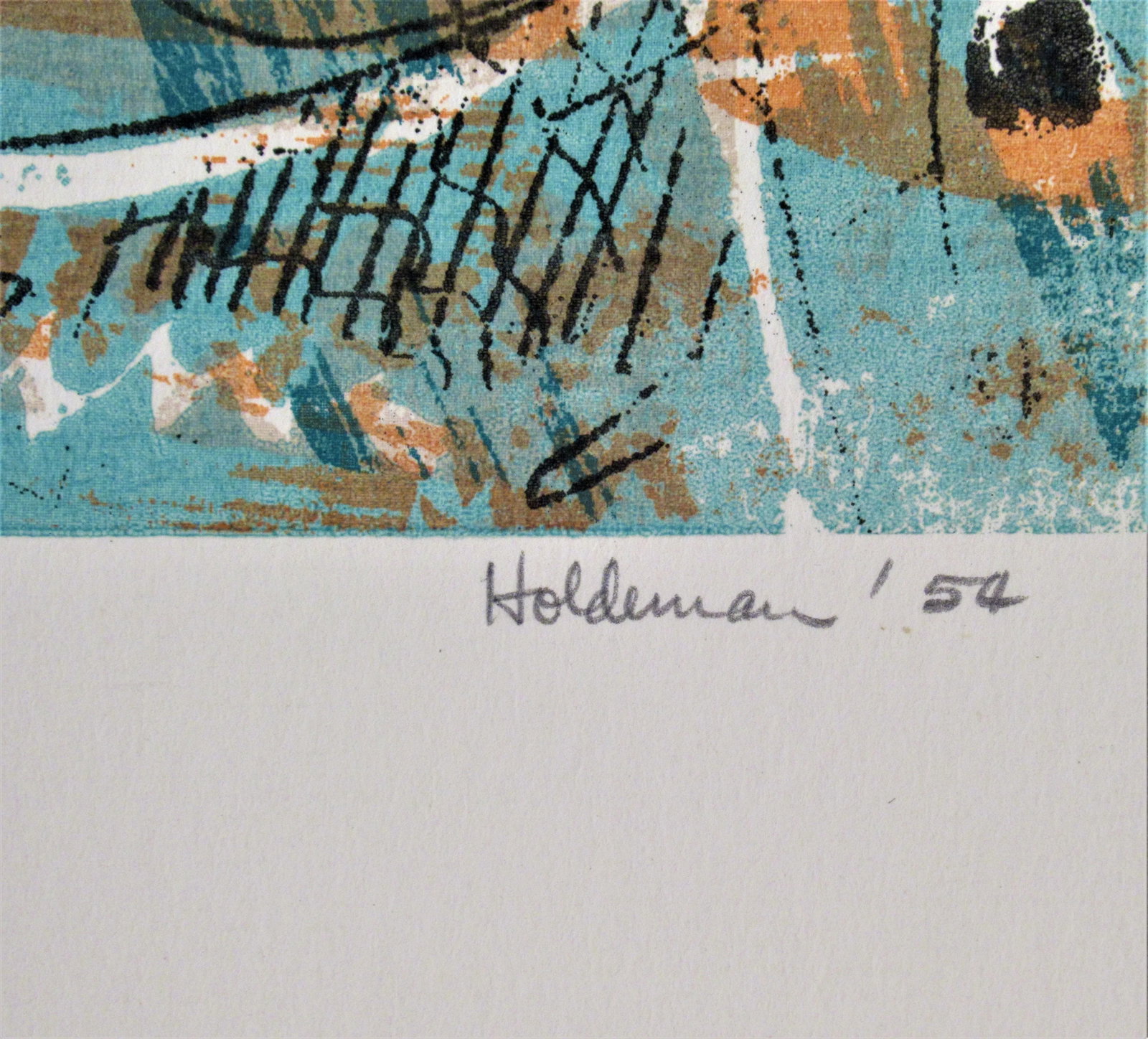 Robert Holdeman, Fish #2, 1954 - 5