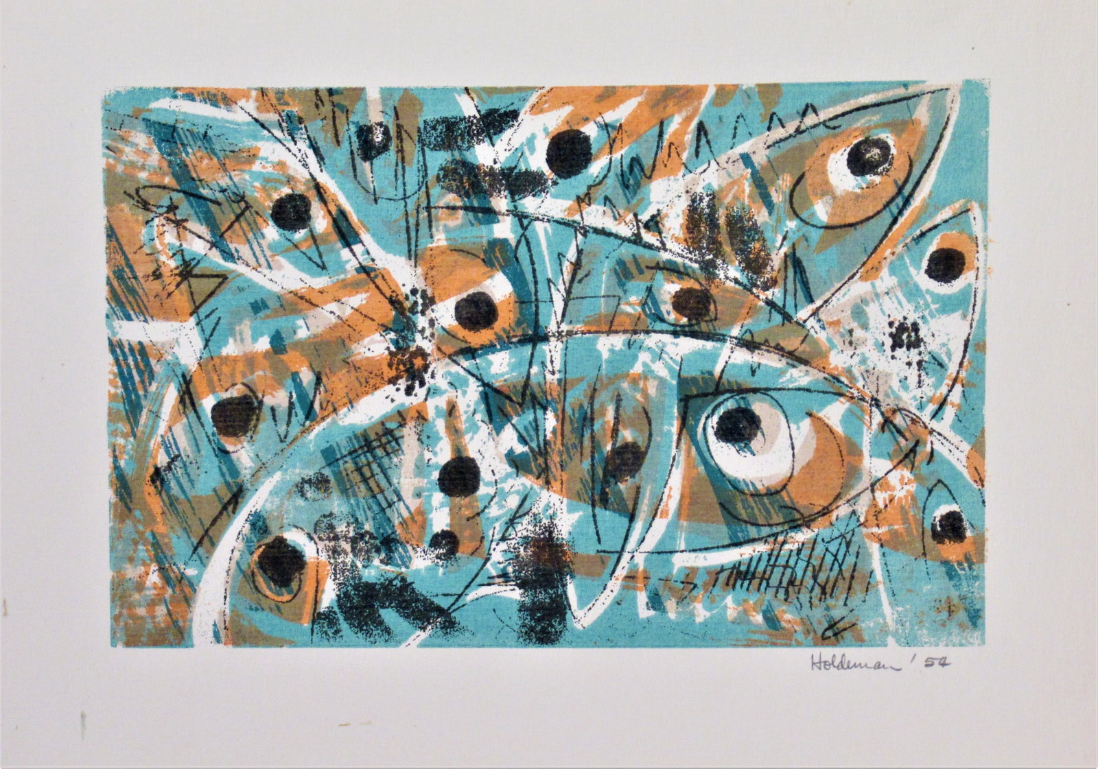 Robert Holdeman, Fish #2, 1954 - 6