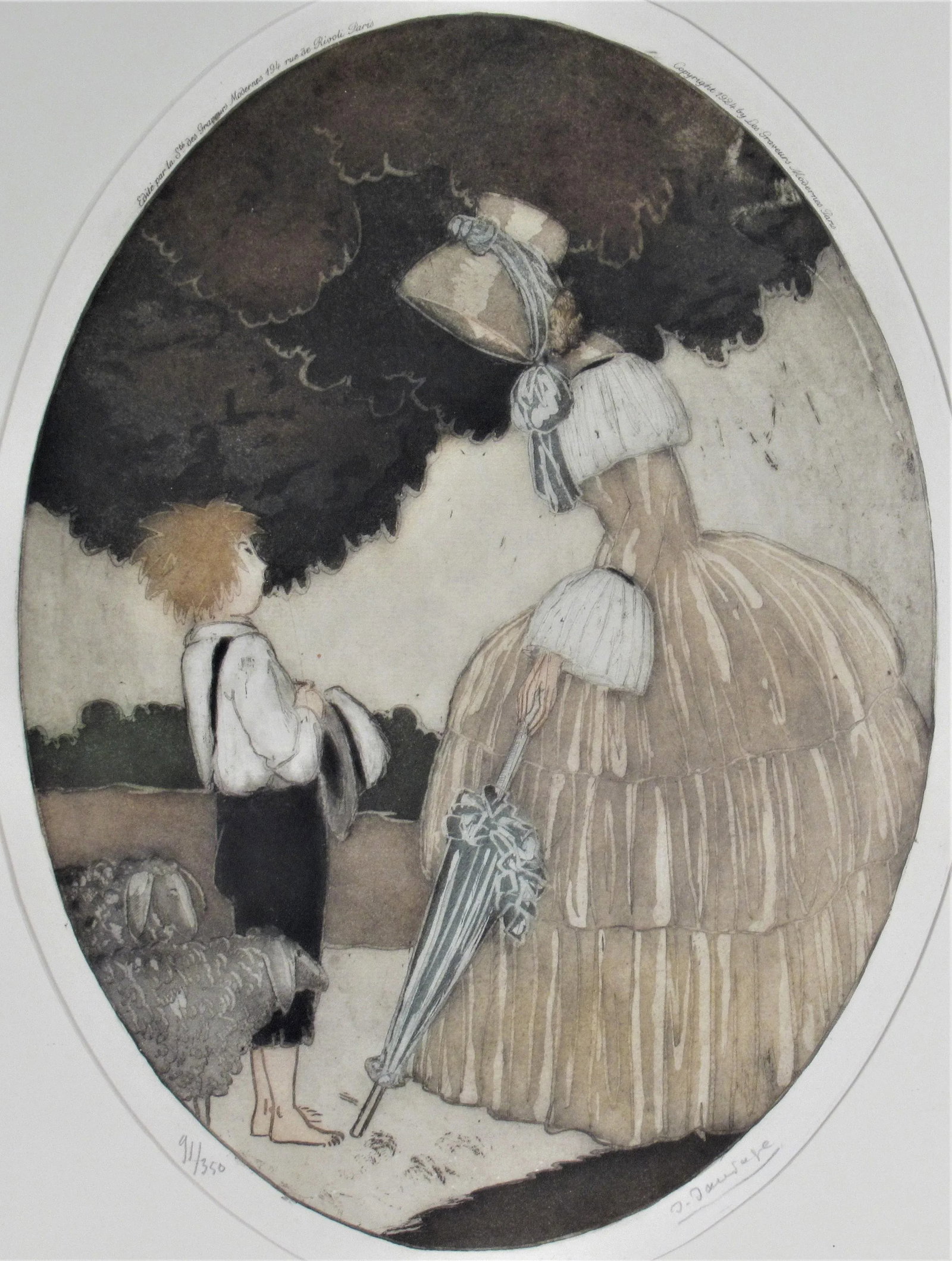Sylvain Sauvage, Personages with Lambs, 1924 - 2