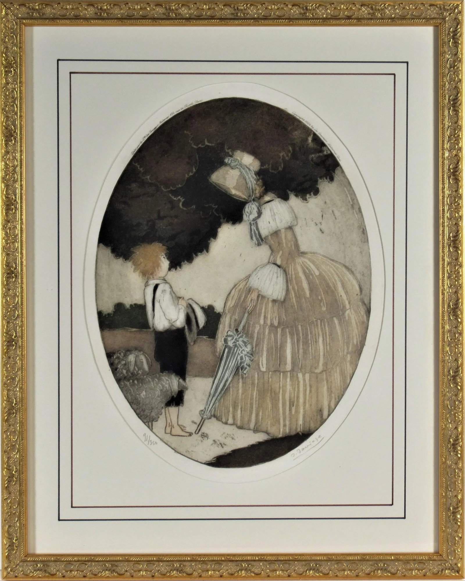 Sylvain Sauvage, Personages with Lambs, 1924 - 6