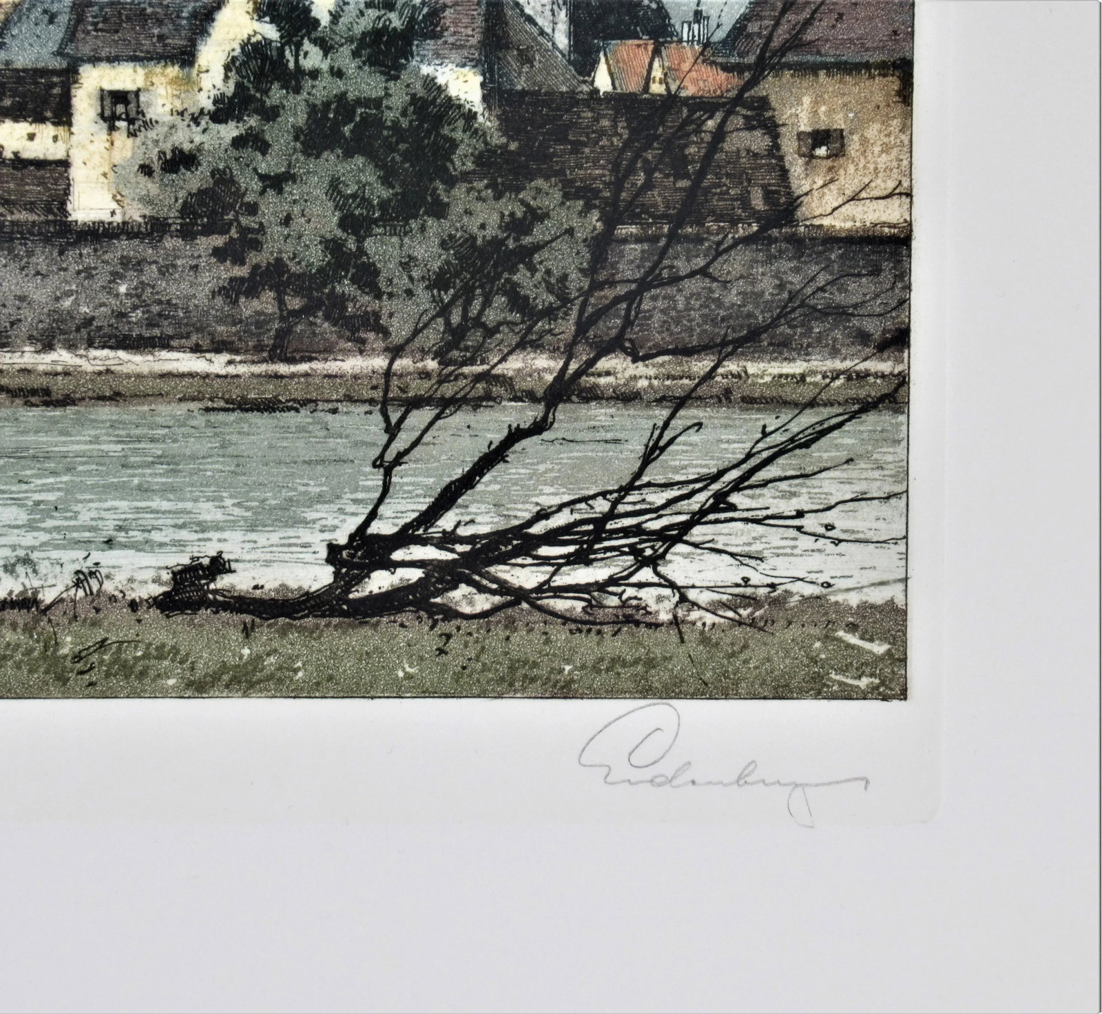 Josef Eidenberger, Ulm on the Danube, Circa 1950 - 5