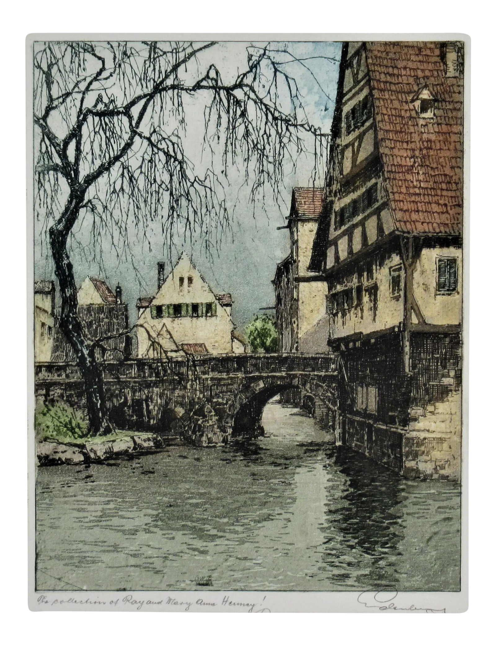 Josef Eidenberger, Ulm on the Blau, Germany, Circa 1950 (1 of 6)