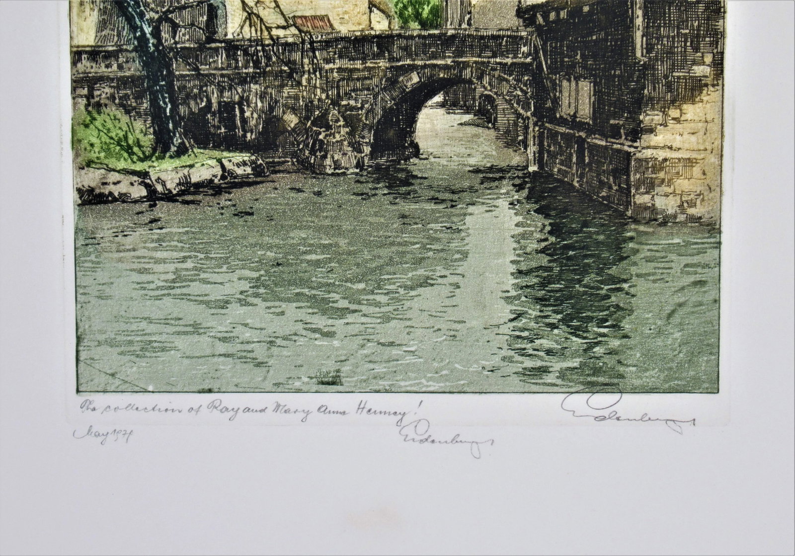 Josef Eidenberger, Ulm on the Blau, Germany, Circa 1950 - 5
