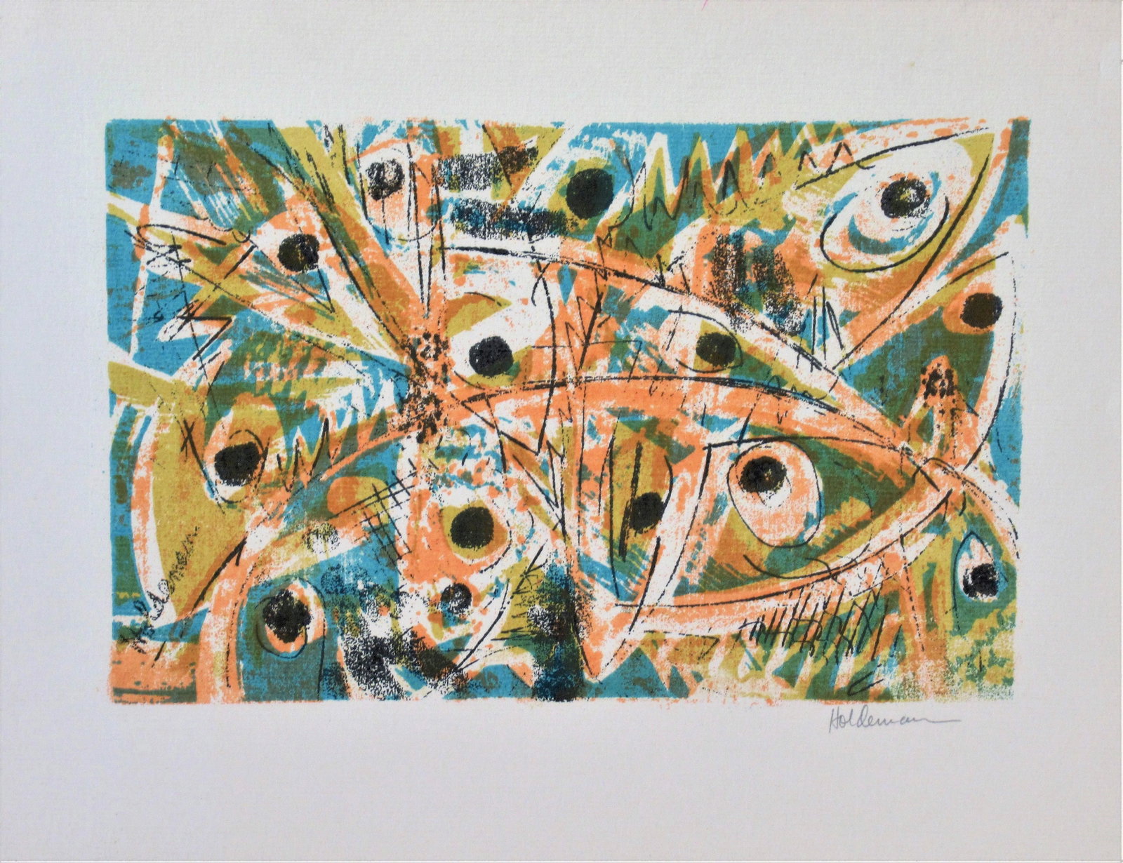 Robert Holdeman, Fish #3, 1954 (1 of 6)