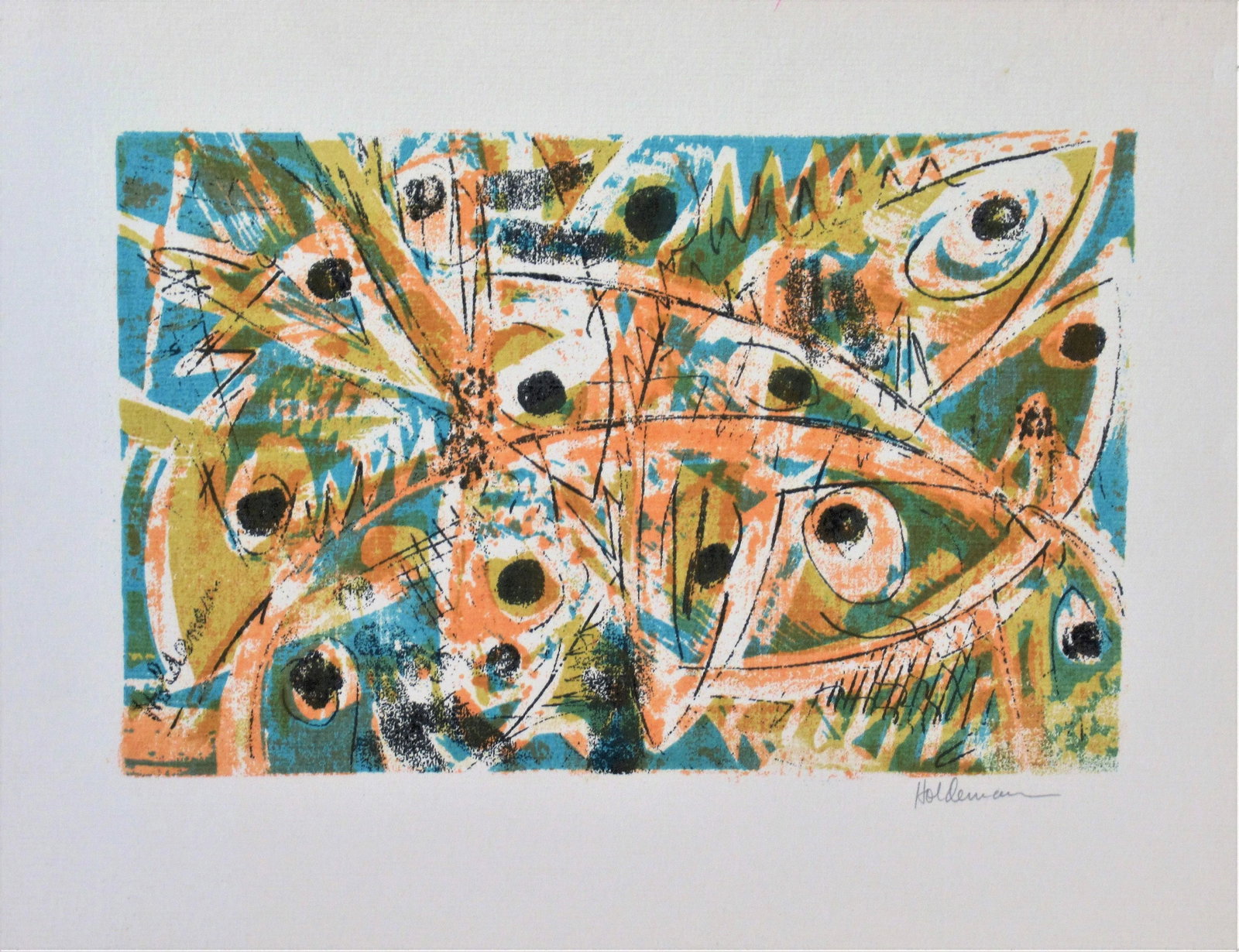 Robert Holdeman, Fish #3, 1954 - 6