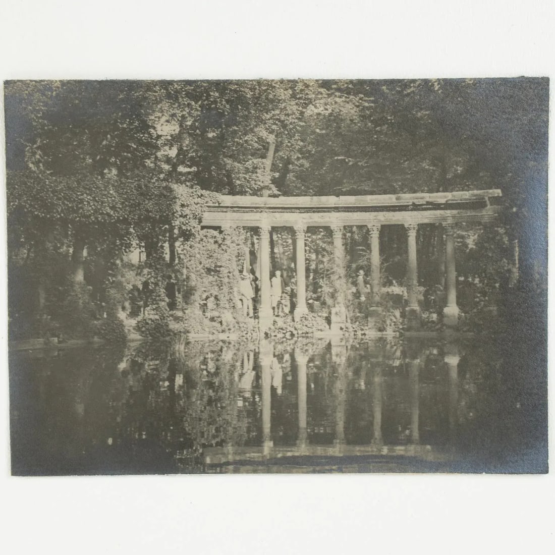 Paris, The Parc Monceau Public Garden, 1926 - Silver Gelatin B and W Photography - 3