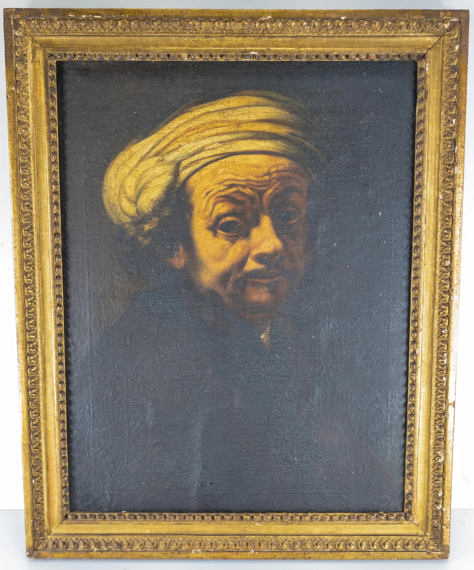 17th Century Old Master Oil Painting Self-Portrait as the Apostle Paul After Rembrandt Van Rijn - 12