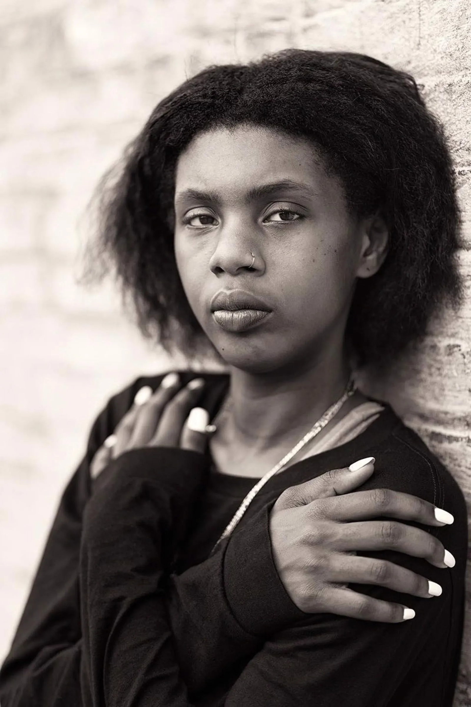 Nisha, New Orleans Contemporary Portrait Photograph by Les Schmidt: Award-winning New Orleans artist Les Schmidt has turned his attention this year to portrait photography, and I was actually one of the first to get in line to have my two daughters photographed. Les